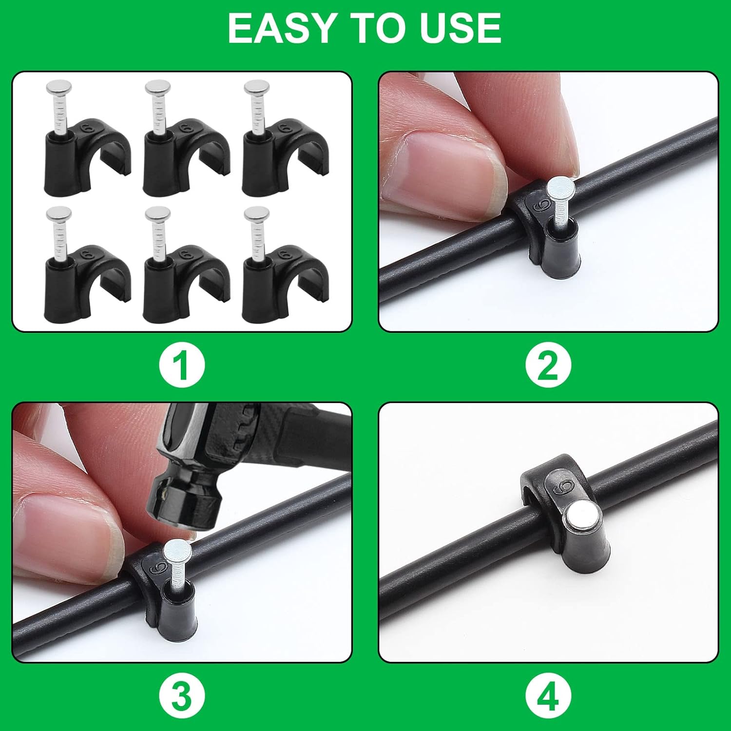 100pcs 1/4