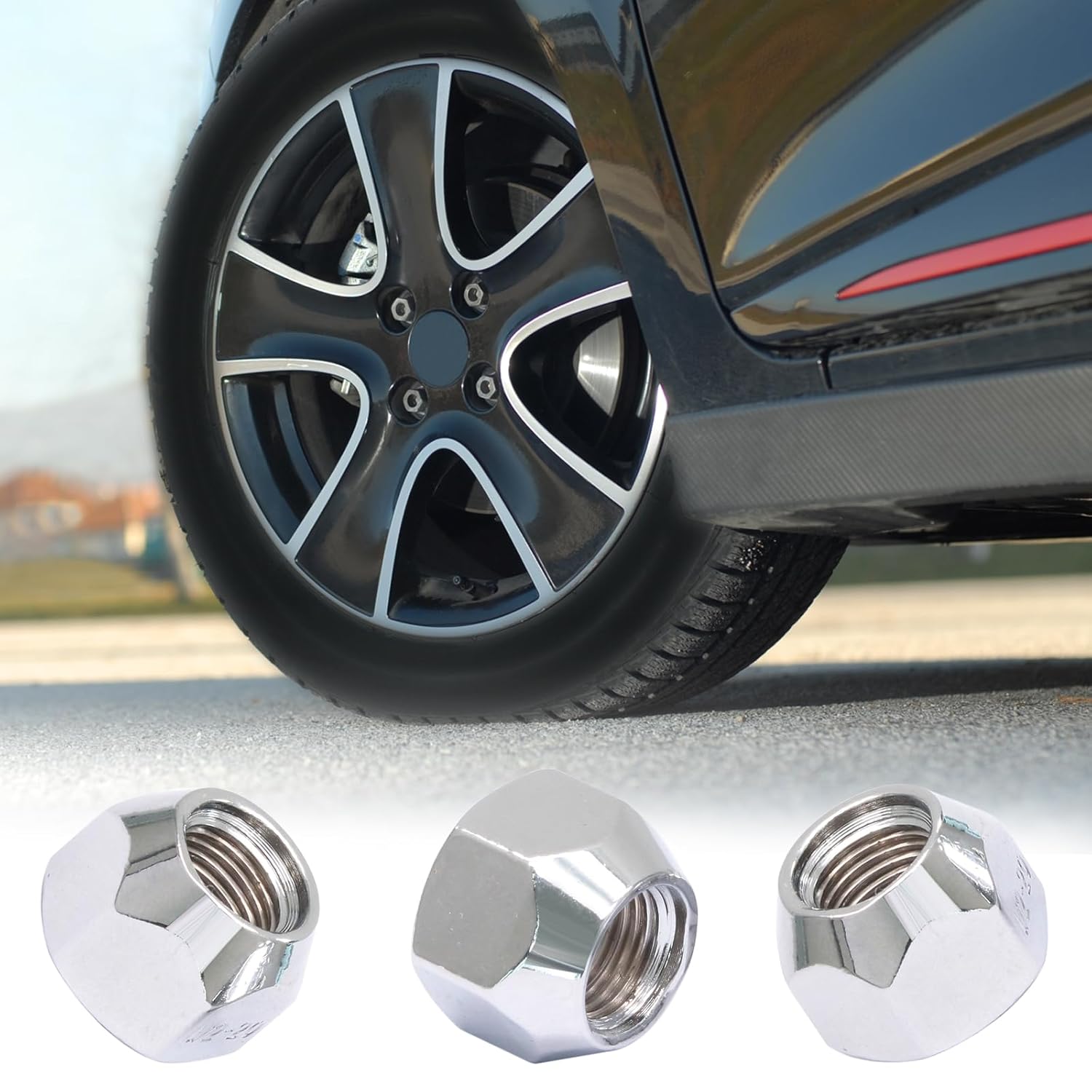 5Pcs 1/2-20 Inch Trailer Lug Nuts 509 Tire Lugs Wheel Nuts Wheel Trailer Lugs 1/2 20 Open End Lug Nuts for Trailers Tire Wheel - Image 6