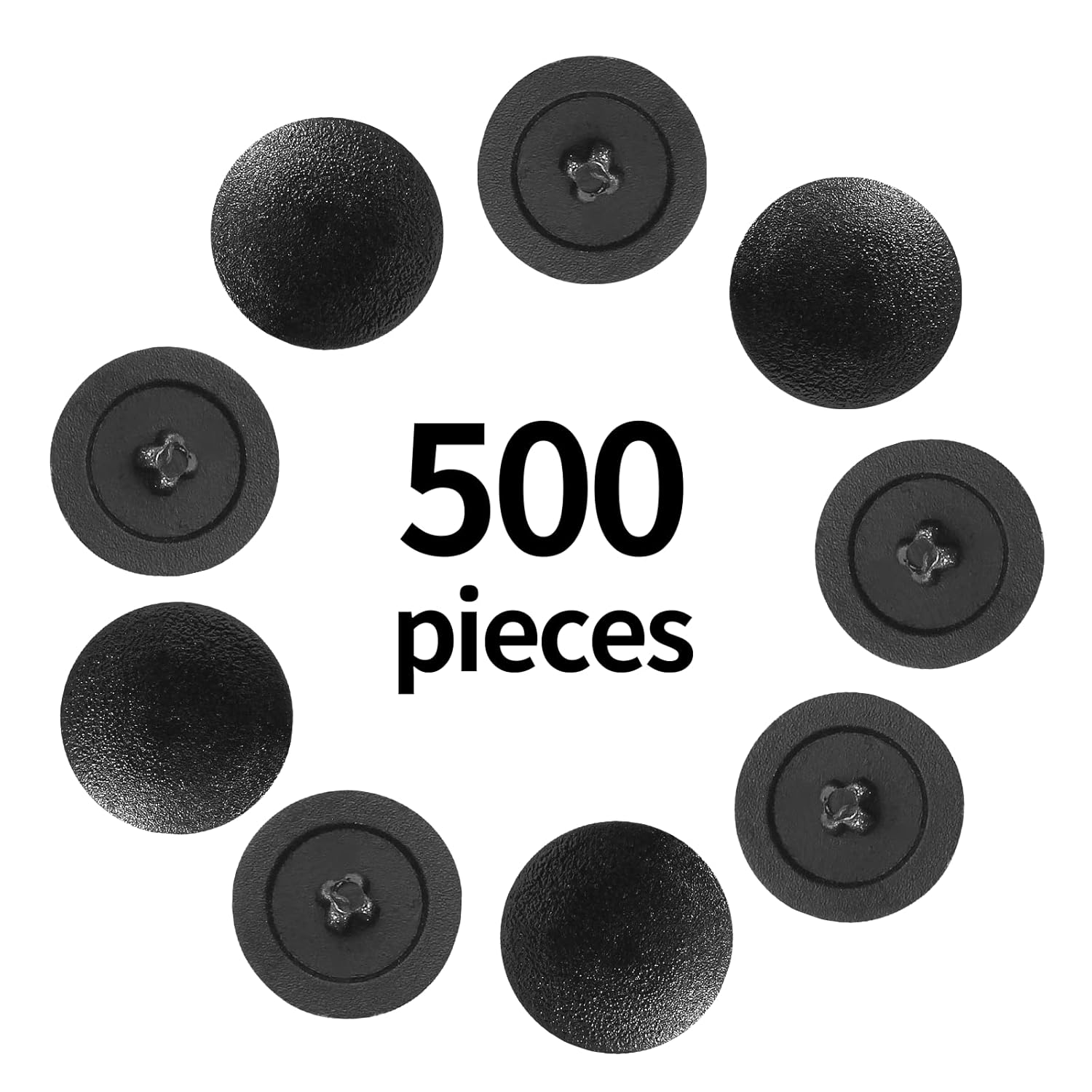 Screw Cap Cover Plastic Hole Cover Self-Tapping Screw Cover Waterproof Caps for Phillips Screws Head, Pack of 500 - Image 4