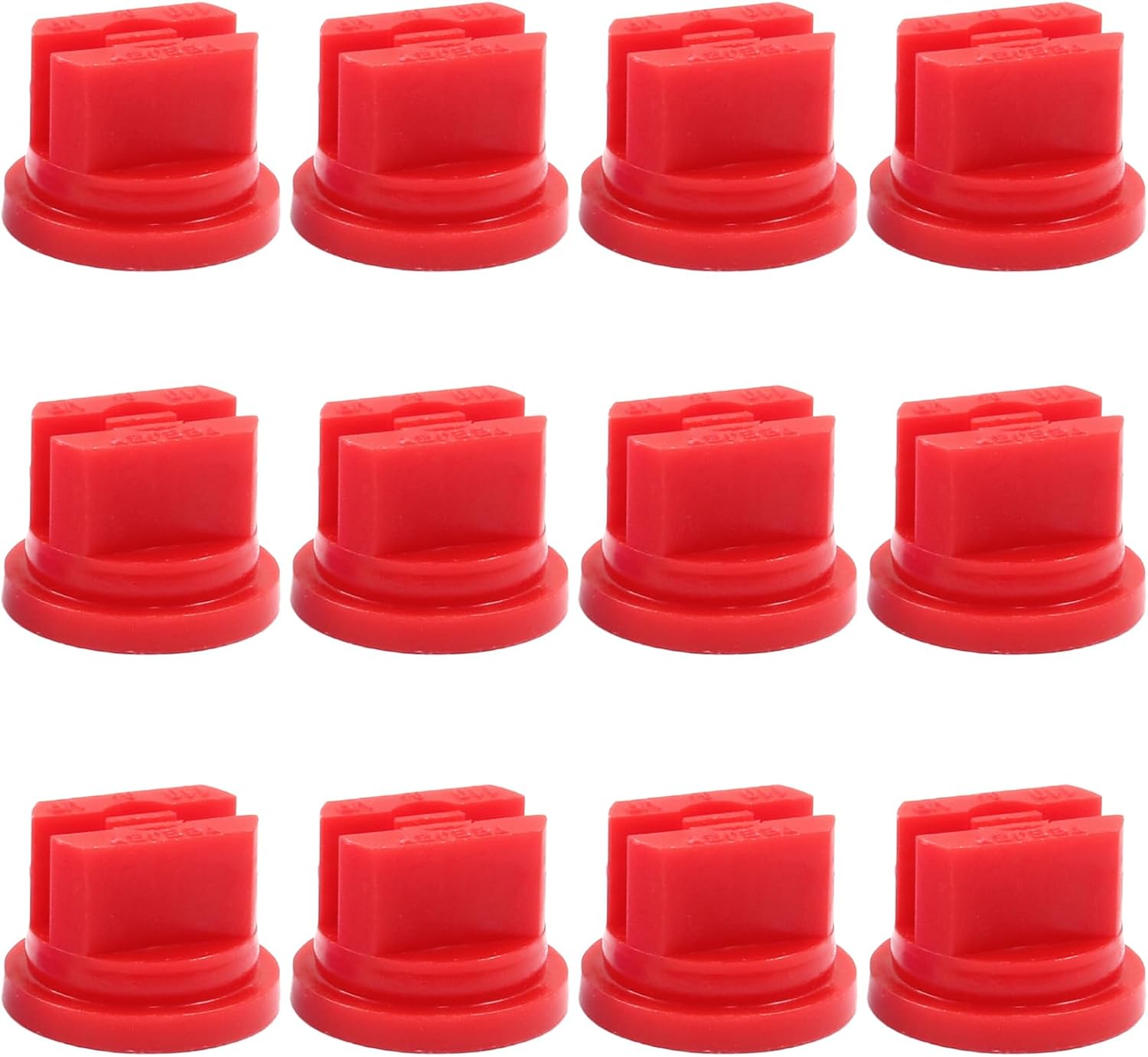 12Pcs Flat Fan Spray Tip 110 Degree Plastic Spray Nozzle Tip Fan Shaped Atomizing Nozzle Agriculture Greenhouse Sprayer Equipment - Image 1