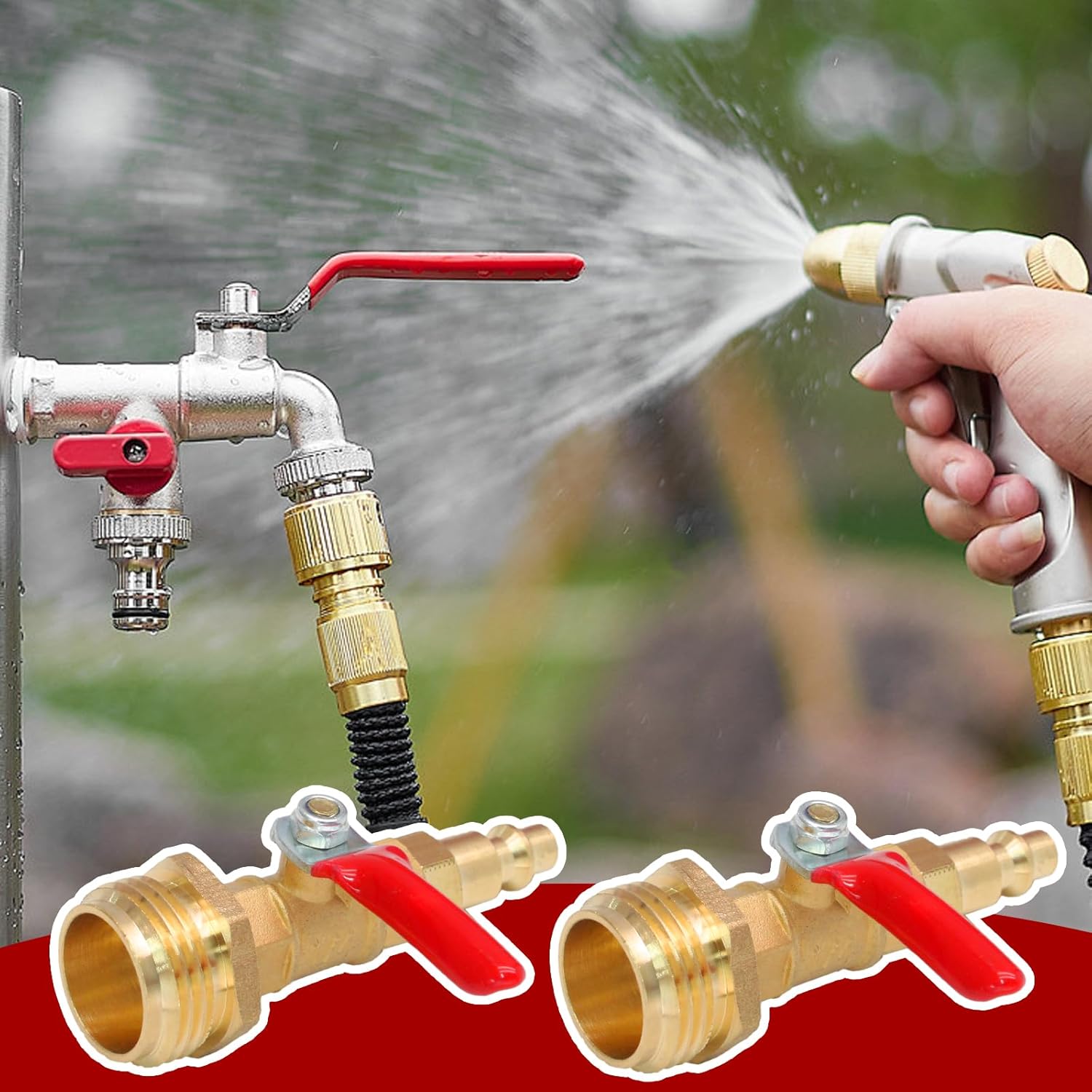 Winterize Blowout Adapter with 1/4