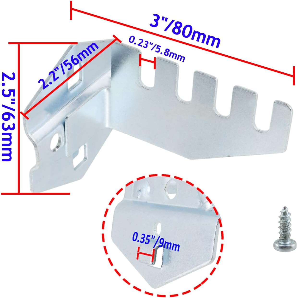 Saw Blade Storage Rack Fits 3/8