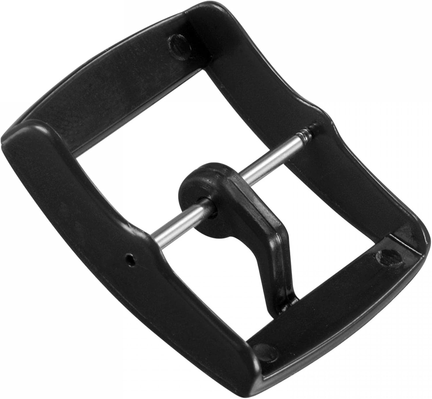 Watch Strap Clasp Replacement Plastic Buckle for 20mm Width Watch Bands Black 2 Pcs - Image 4