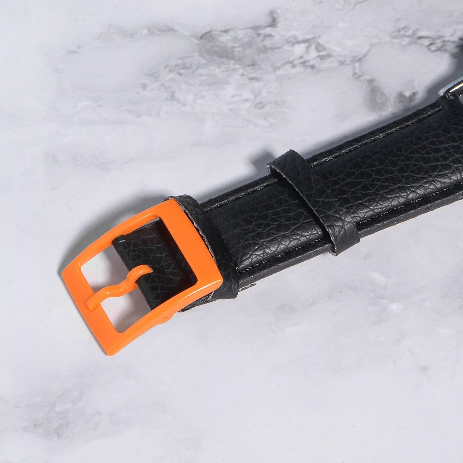 Watch Strap Clasp Replacement Plastic Buckle for 20mm Width Watch Bands Black 2 Pcs - Image 5
