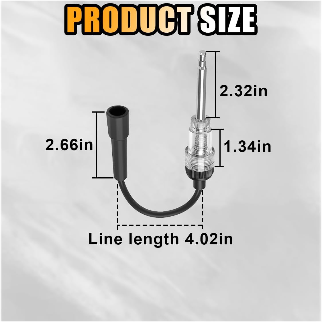 Inline Spark Plug Tester, Straight Boot Ignition Coil Tester Light, Car Small Engine Spark Tester, Armature Diagnostic Detector Tool for Car Lawnmower Internal External Engine (1 PC) - Image 2