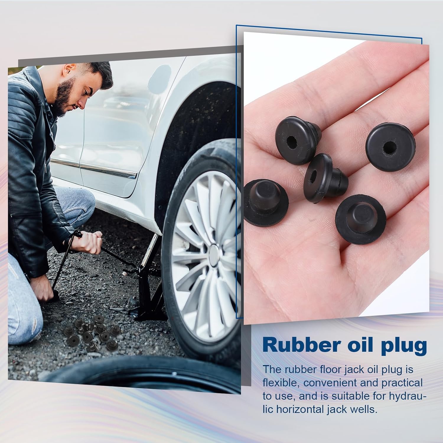 12 Pcs Hydraulic Jack Oil Plug Fit Hole of 5/16