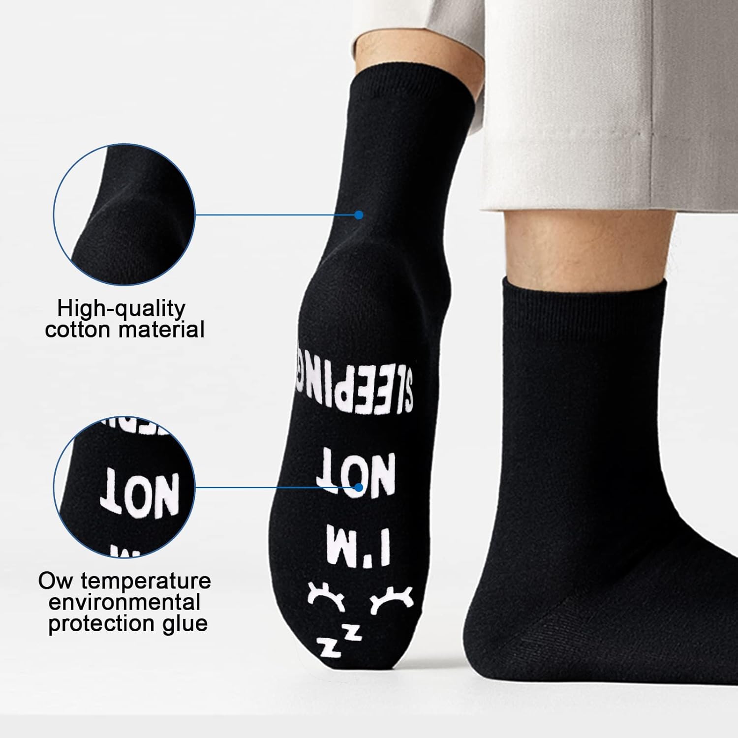 Birthday Gifts for Men Fathers Day Dad Gifts for Dad from Daughter Son Wife Easter Mens Funny Socks for Him - Image 5