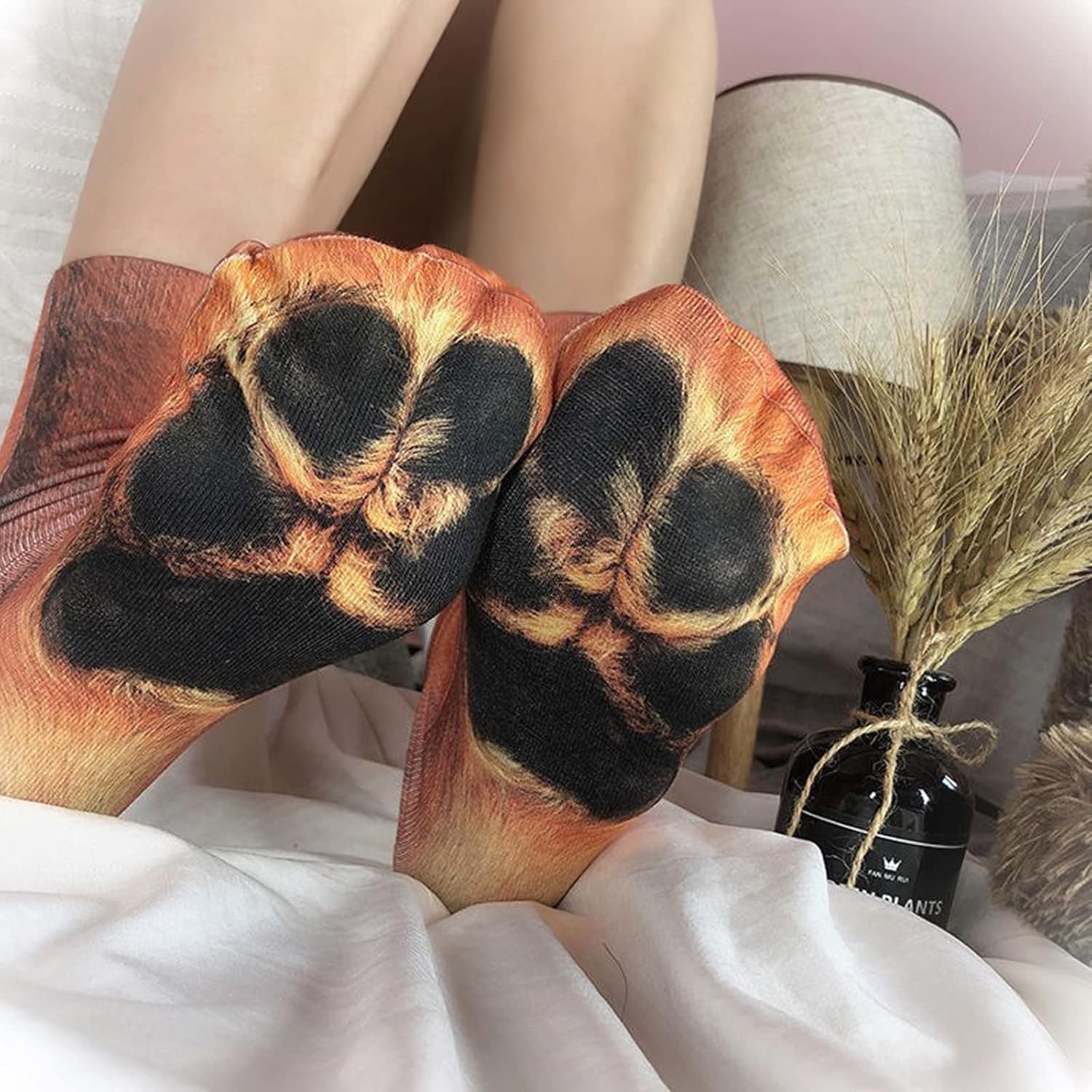 Valentines Day Gifts for Him Teens Her Funny Animal Paw Socks Gag Gifts Stocking Stuffers for Men Women - Image 3