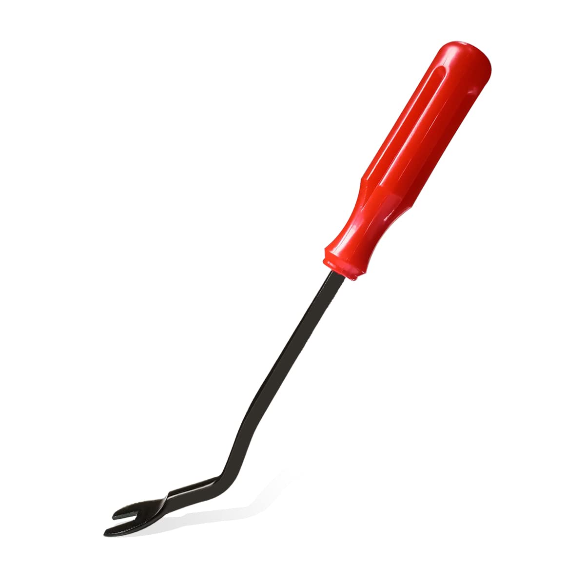 1 Pcs Fastener Remover Car Panel Door Window Tool Clip Puller Rivet Removal Tool Auto Trim Removal Tool for Trim Panels, Plastic and Metal Clips, Car Door Panels (Red) - Image 1