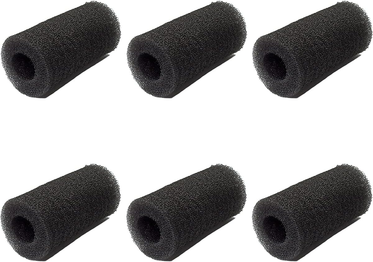 6pcs Pre-Filter Sponge, Pre Filter Foam Sponge Roll for Aquarium Fish Tank (6 x 3.5cm /2.4x1.4 inch) - Image 7