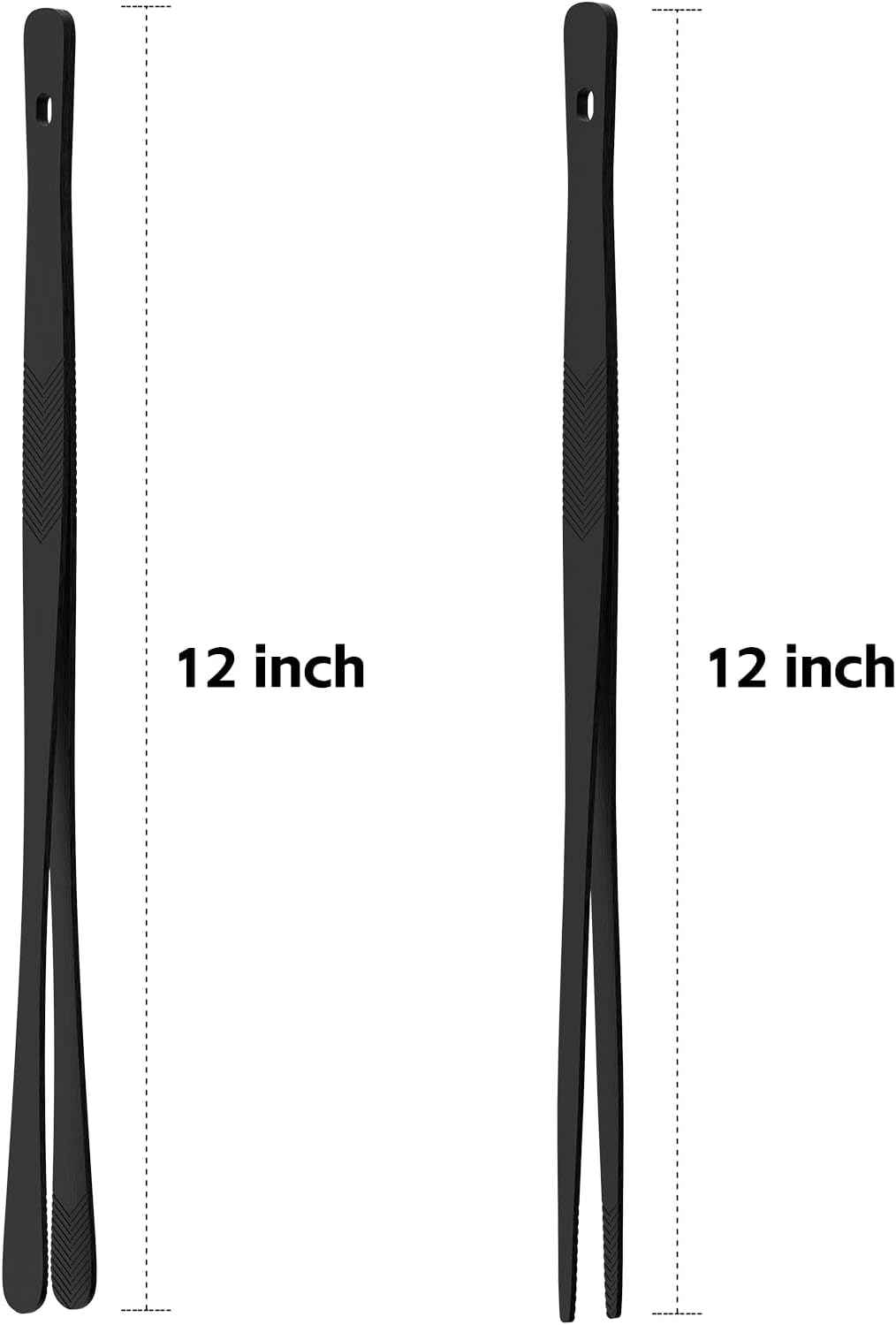 Kitchen Tongs for Cooking - 2PCS 12