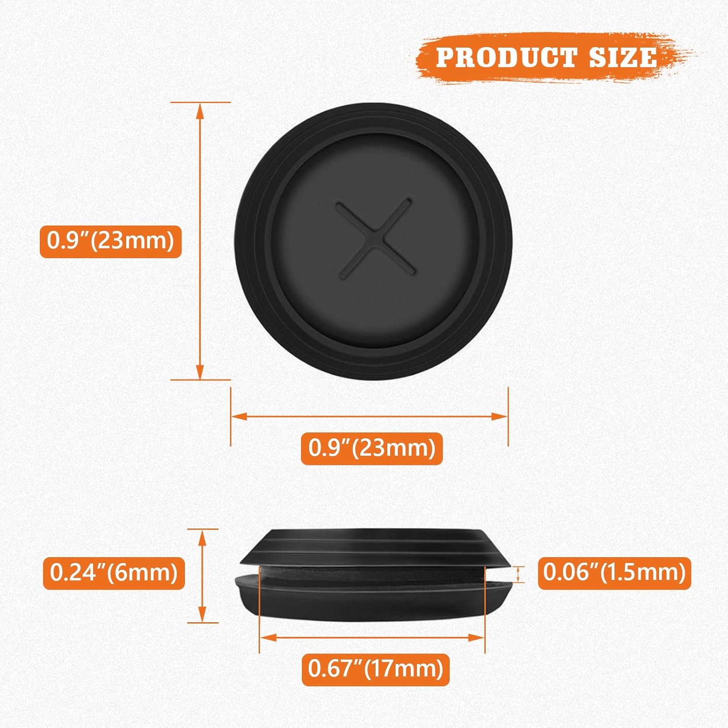 2 Pack Replacment Rubber Meat Probe Grommet Fit for Traeger Wood Pellet Grills, Probe Gaskets Compatible with 20, 22, 34, Ironwood, PRO, Timberline Series, Smoker Accessories - Image 3