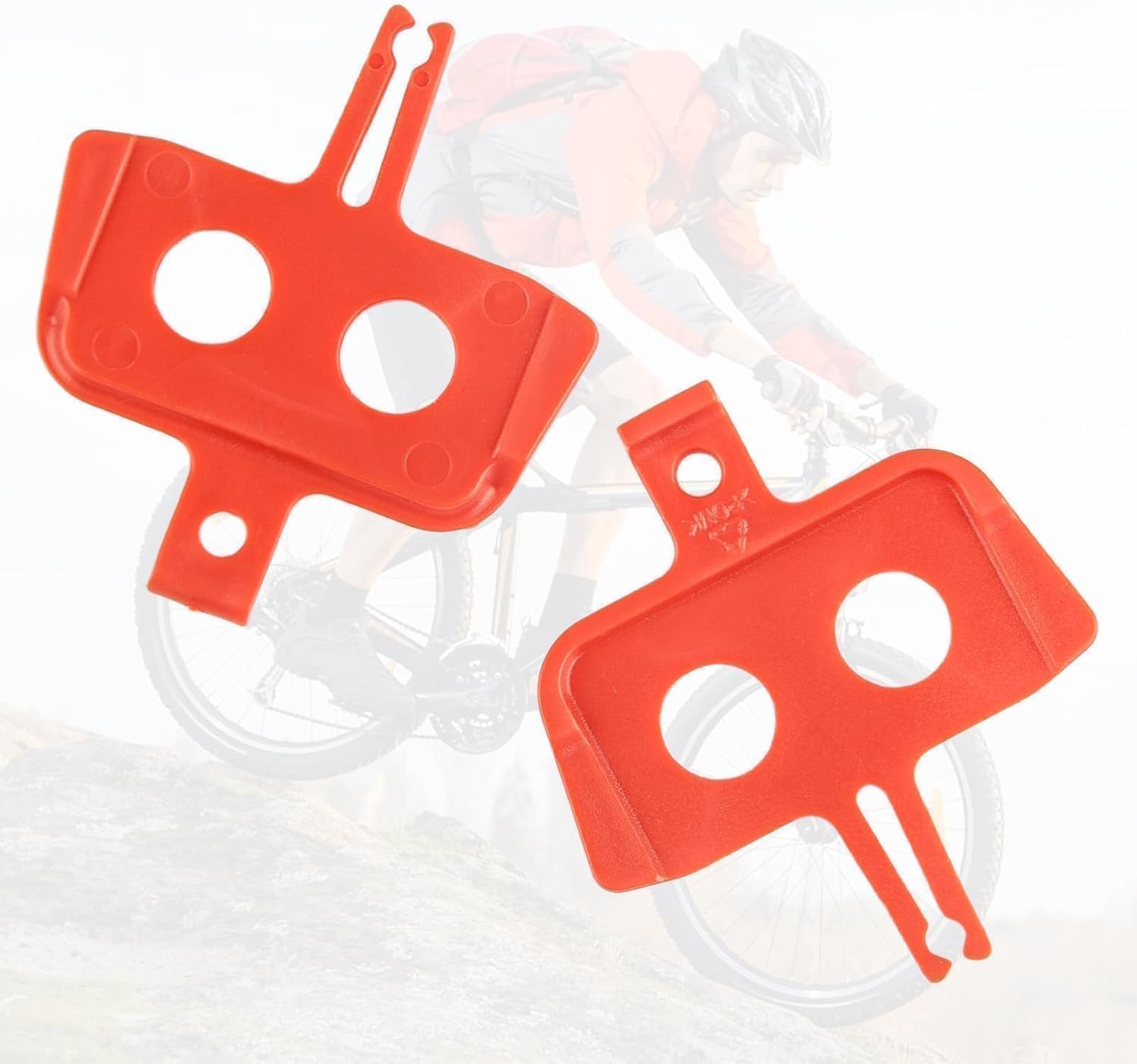 8PCS Bicycle Brake Pads Spacers - Hydraulic Disc Brake Pad Spreader Tool for MTB & Road Bike - Cycling Repair Insert Tool with Durable Spacers for Easy Maintenance - Image 5
