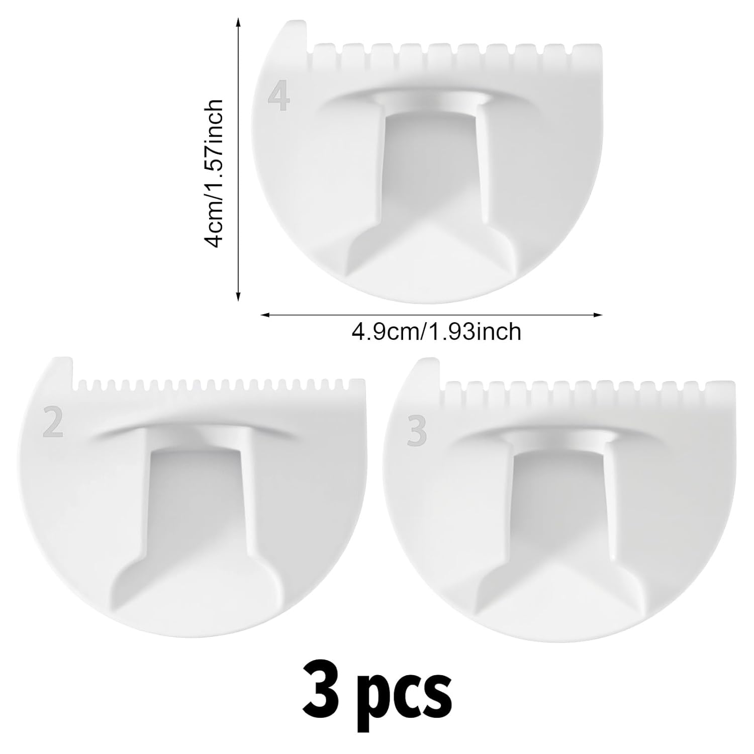 3PCS Finger Sewing Ruler Sewing Needle Gauge Measuring Tool Edge Stitch Lock Sewings Gauge for DIY Edge Even Stitching Lock Kit Quilting for Beginners and Seniors - Image 1