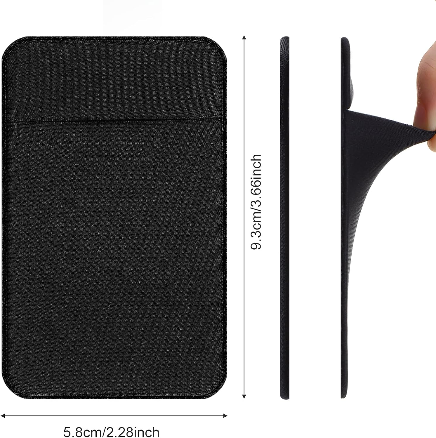 3PCS Wallet Key Holder, Slim Card Holder Minimalist Wallet for Men-Small Card Key Holders Slim Cards Holders of Phone Back - Image 1