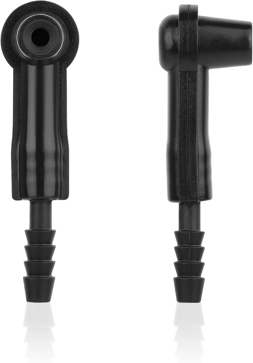 5 Pack Brake Bleeder Hose Bottle Fluid Bleeding Connector Adapter Joint for Oil Air Hose Changer Exchange Pipe System Tool Kit Pumping Nipple for Cars Trucks Vehicles Automotive Emptying Pump Replace - Image 6