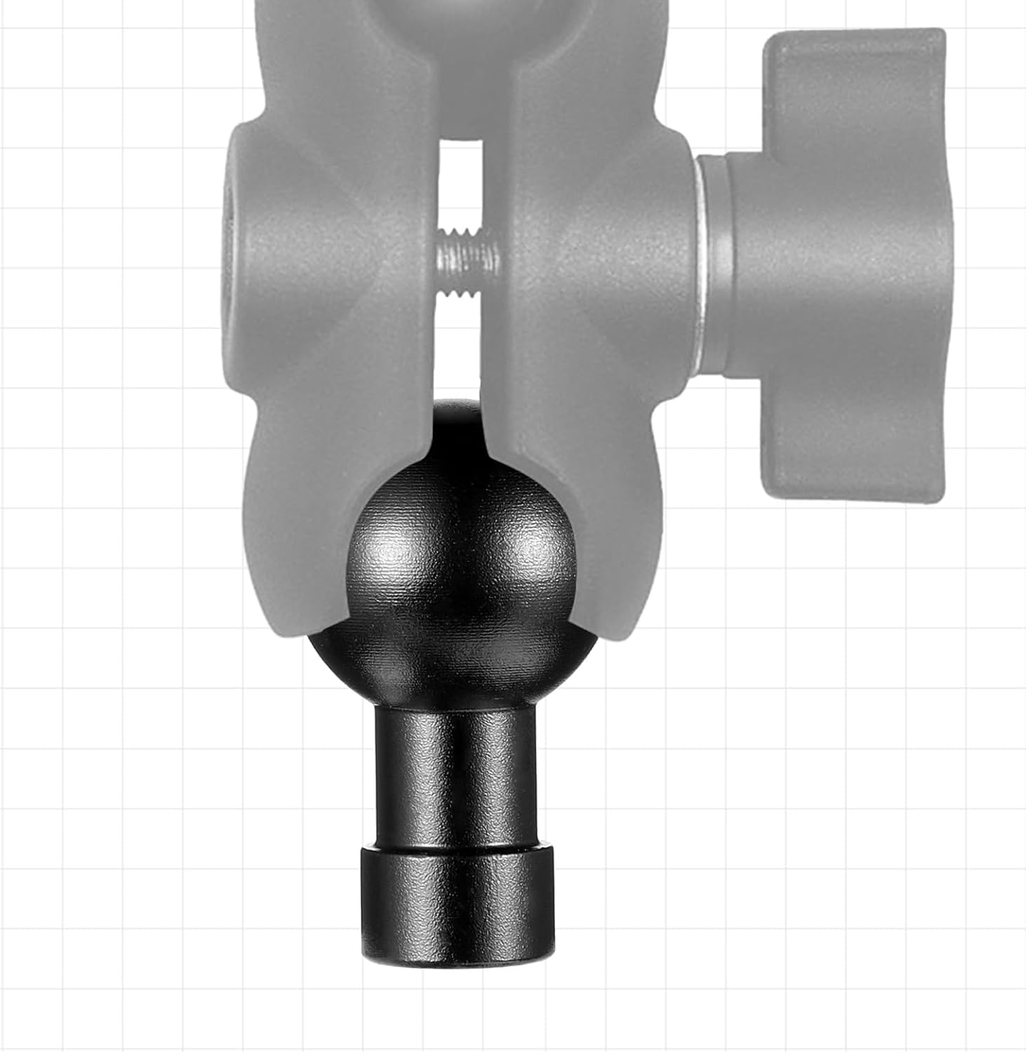 Vin Beauty 17mm Ball Head Mount Aluminum 1/4