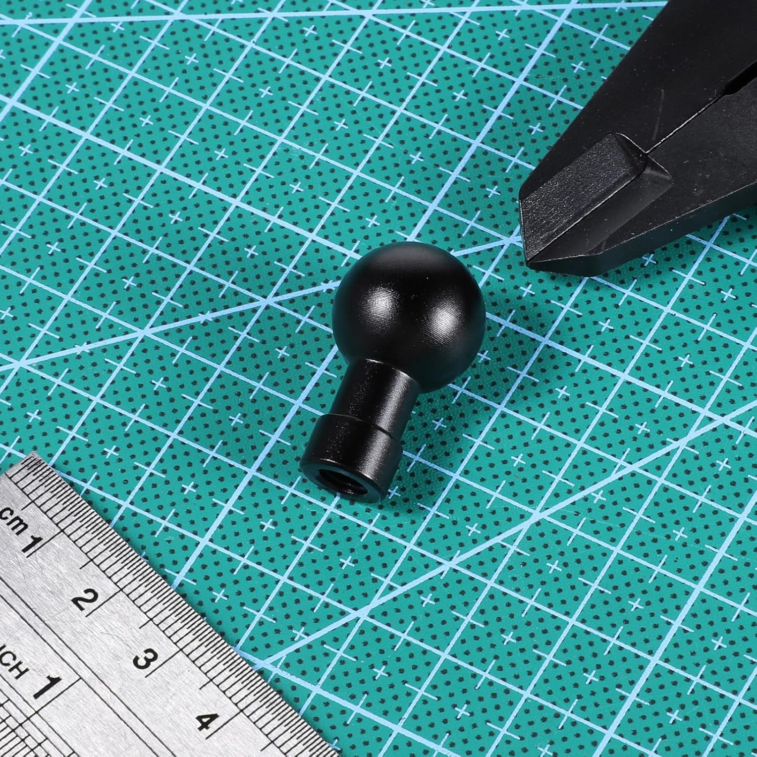 Vin Beauty 17mm Ball Head Mount Aluminum 1/4