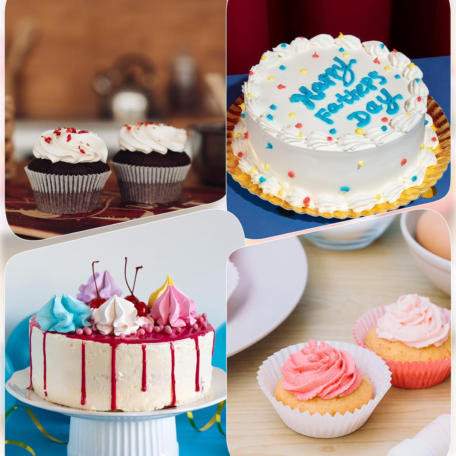 3 Pcs Open Star Cake Decorating Tip #21, Icing Piping Tip for Frosting, Open Star Icing Tips for Cake Decorating - Image 2
