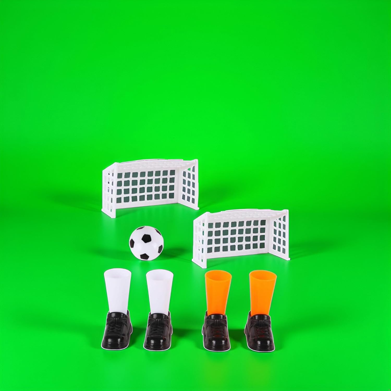 1 Set Finger Soccer Game Finger Footballs Match Funny Finger Table Game Set with Two Goals for Fans Club Party - Image 5