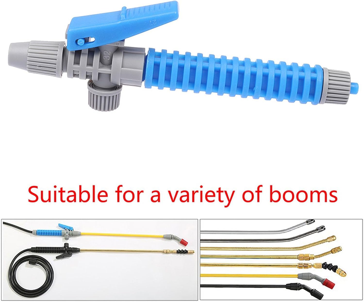 1Pc Random Color 3L/5L/8L Trigger Sprayer Handle Agricultural Sprayers Accessory Part Garden Sprayer Switch Head Watering Tool, Lawn and Garden Sprayers - Image 4