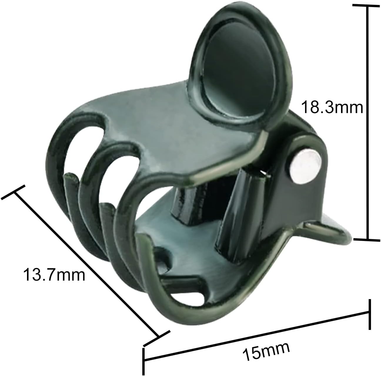 100 Pcs Plant Clips Orchid Clips Plants Orchid Support Clips Flower Vine Clips for Supporting Stems Vines Stalks Climbing Plant Grow Upright - Image 2