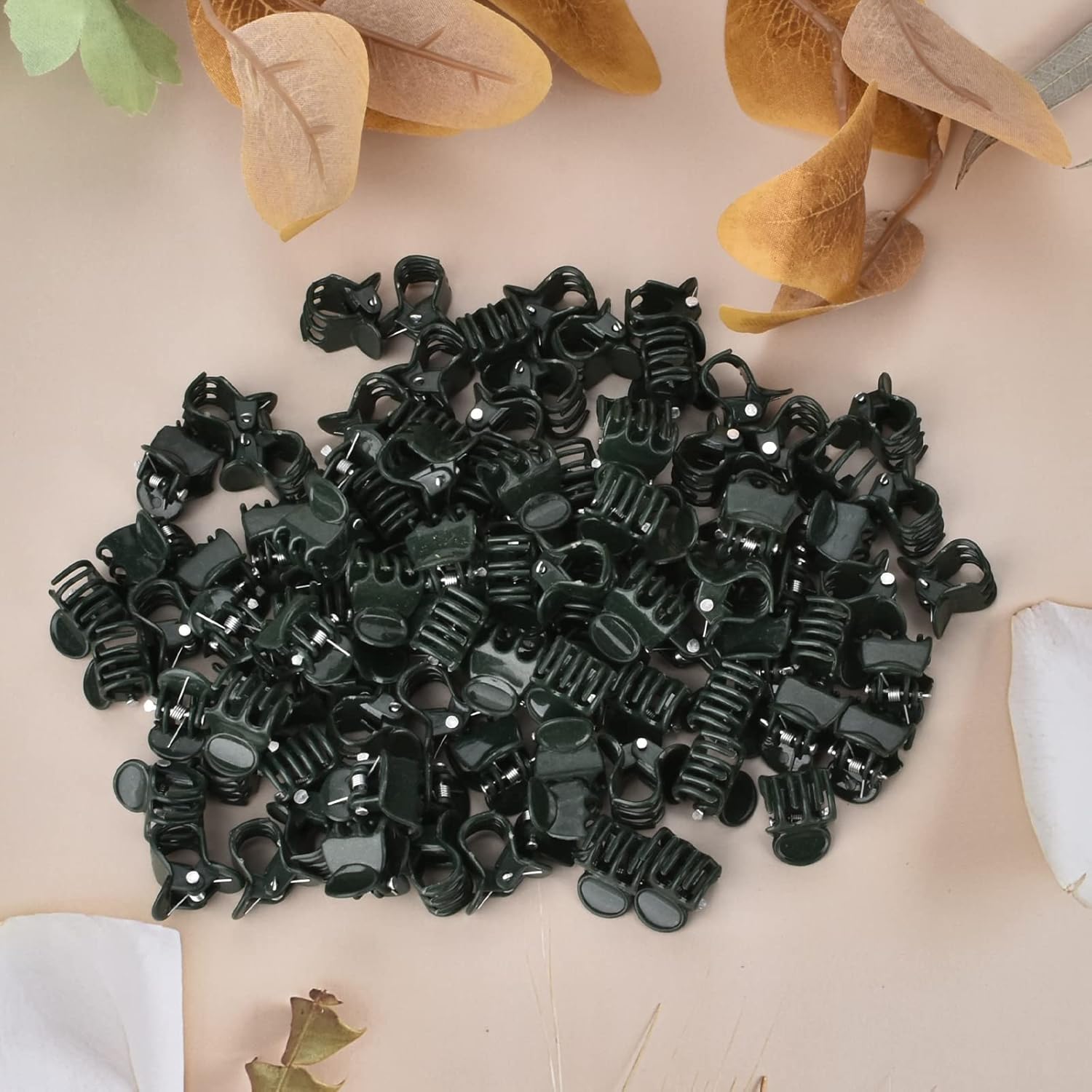 100 Pcs Plant Clips Orchid Clips Plants Orchid Support Clips Flower Vine Clips for Supporting Stems Vines Stalks Climbing Plant Grow Upright - Image 3