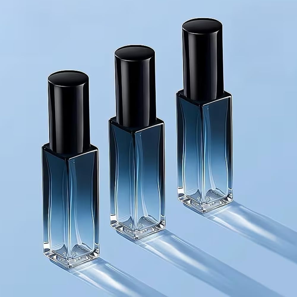 3pcs 10ml Fine Mist Glass Spray Bottle, Portable Exquisite Travel Artifact - Image 1