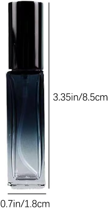 3pcs 10ml Fine Mist Glass Spray Bottle, Portable Exquisite Travel Artifact - Image 2
