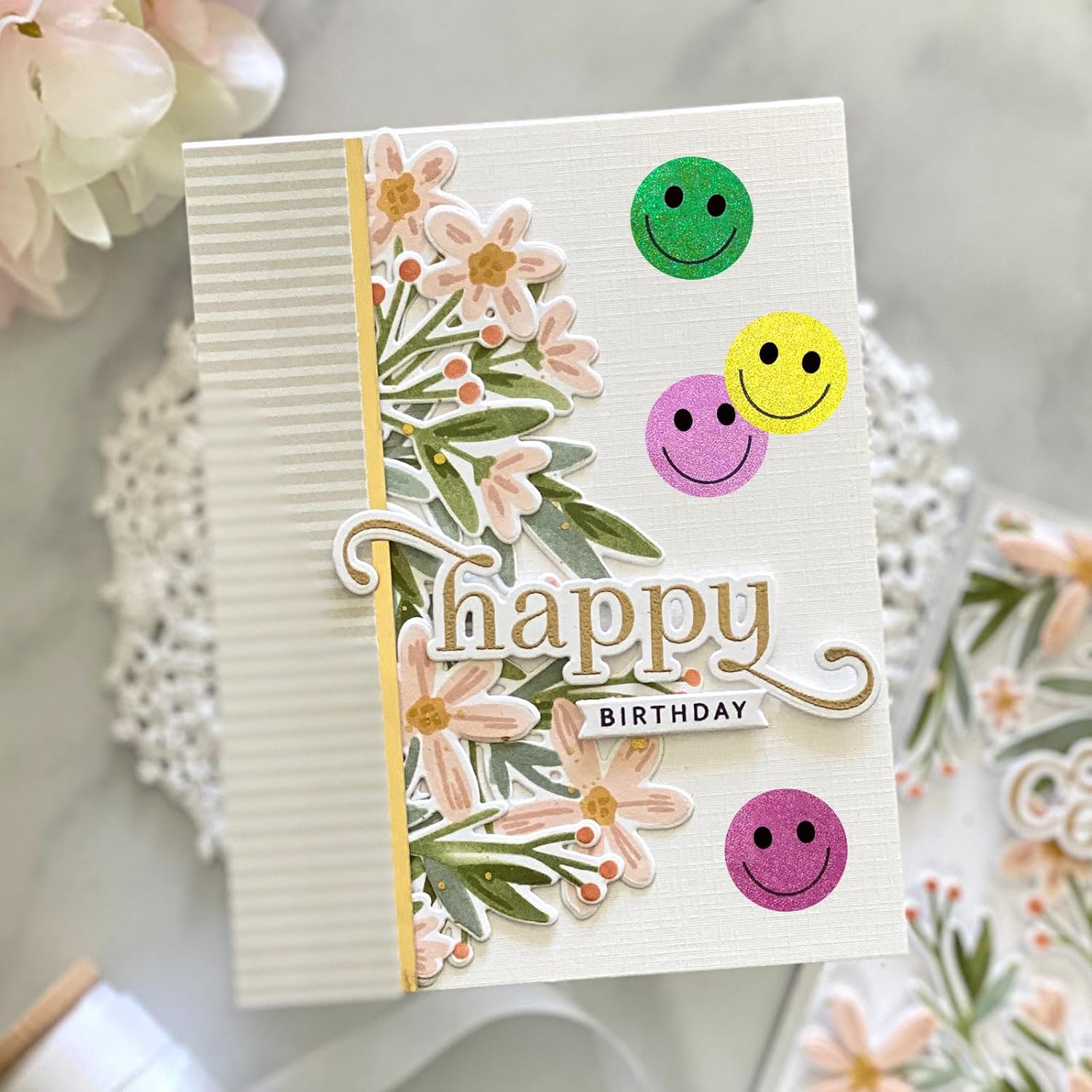Smiley Face Stickers - Happy Face Stickers 500Pcs 1Inch Glitter Smiley Sticker Roll Cute Reward Sticker for Kids Classroom Self Adhesive Positive Incentive Labels for Teacher Behavior Chart - Image 6