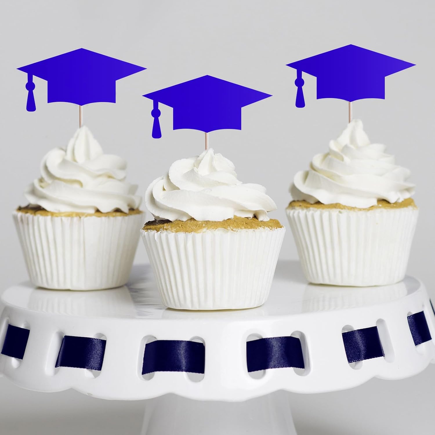 Graduation Cap Stickers 2026 - Blue Graduation Hat Stickers Self-Adhesive Graduations Envelope Seal Sticker 420Pcs Congrats Grad Cap Sticker Class of 2026 for Senior College Grad Party Favor - Image 7