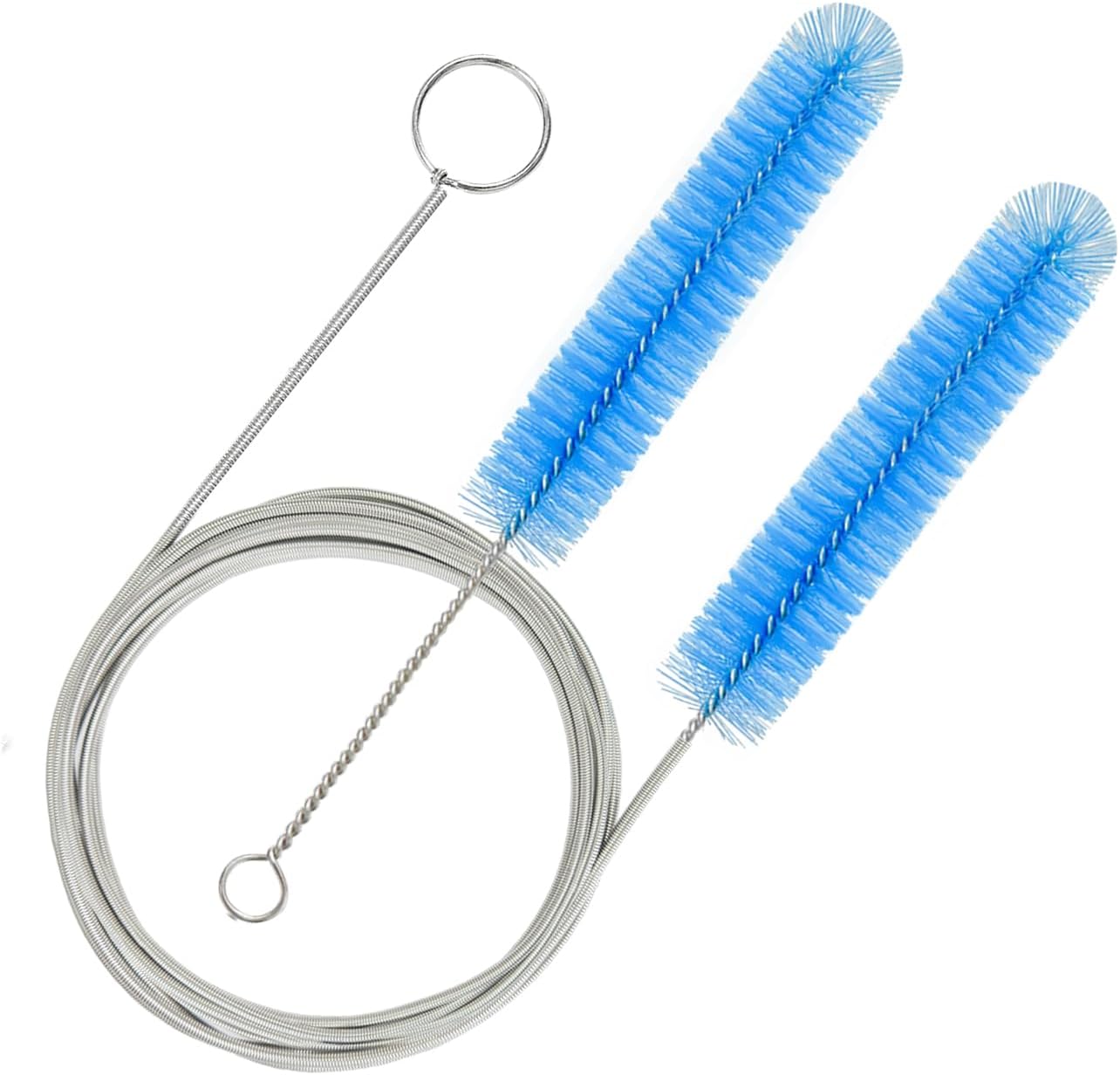 CPAP Hose Cleaner, 7 Feet Flexible CPAP Tube Cleaning Brush and 7 Inches CPAP Cleaning Brush for CPAP Mask Hose Blue - Image 1