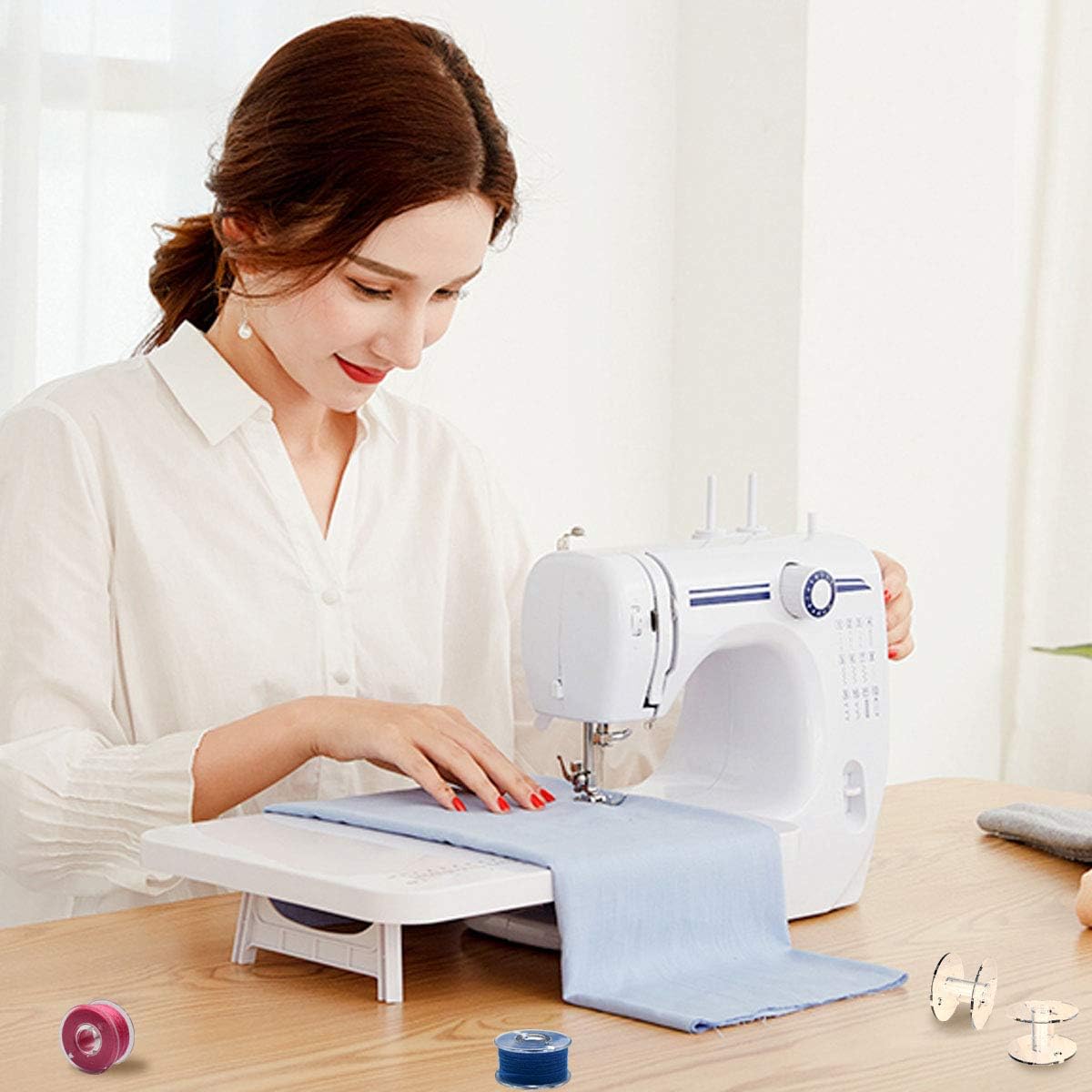 36 Pcs Transparent Plastic Sewing Machine Bobbins with Case for Janome Brother Singer Babylock Class 15 Spools Storage Box Juki Pfaff Elna Christmas Gift - Image 4