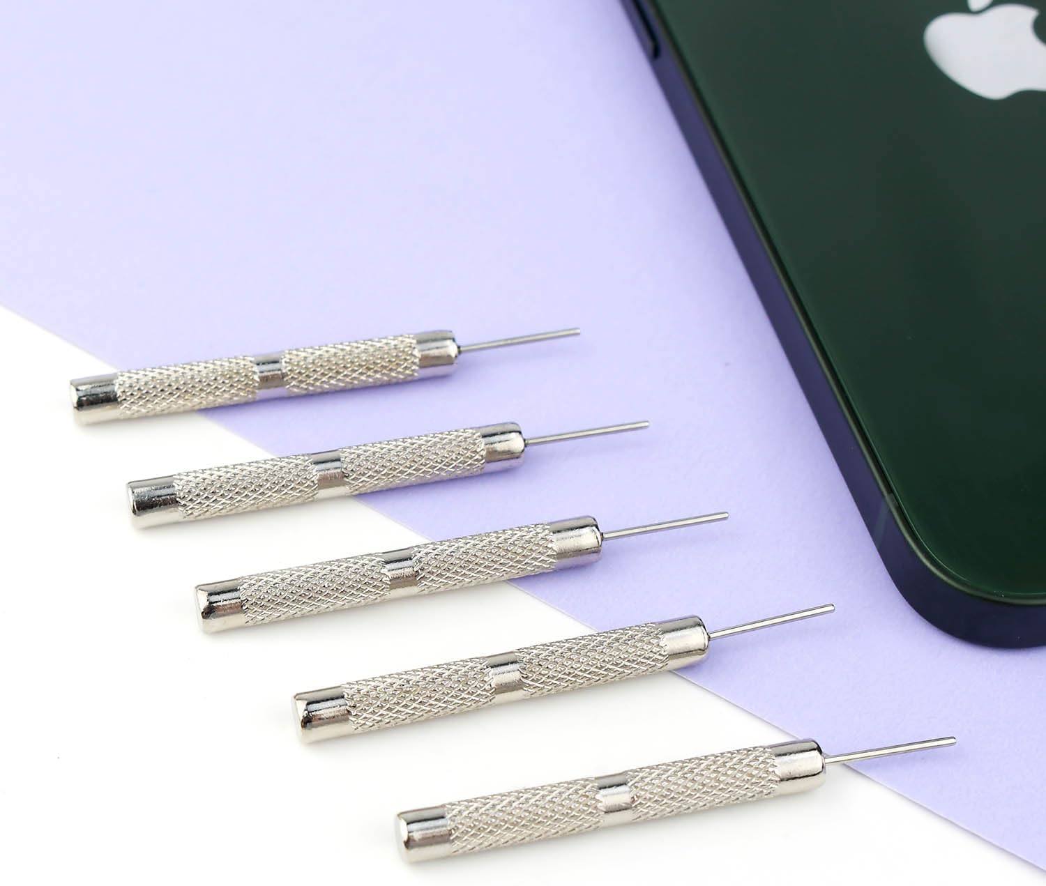 12 Pack SIM Card Removal Pin Tray Tool Eject Tools Compatible with iPhone iPad Samsung Galaxy HTC Smartphone Ejector Pins Needle Remover for All Models Cell Phone Opener - Image 7