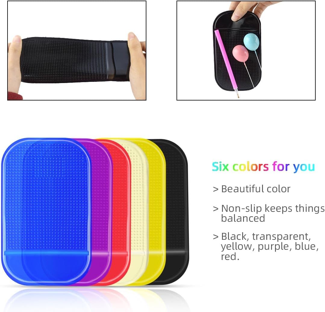 Diamond Art Mat Non-Slip DIY Sticky Tray Gel Painting Tools Anti-Slip Universal Pad Holder Kits for Adults 5D Embroidery Accessories(6 Pieces) - Image 5