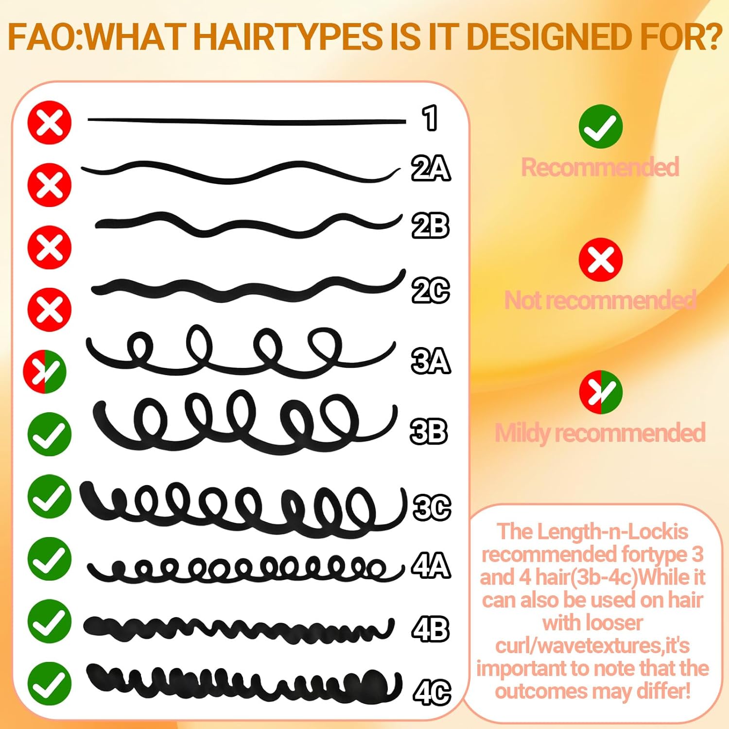 2-Pack Hair Stretcher Lengthening Net for Curly - Prevent Shrinkage Lock Hair Stretcher Looser - Wave Ringlets Hair Styling Tools Black 13in - Image 2
