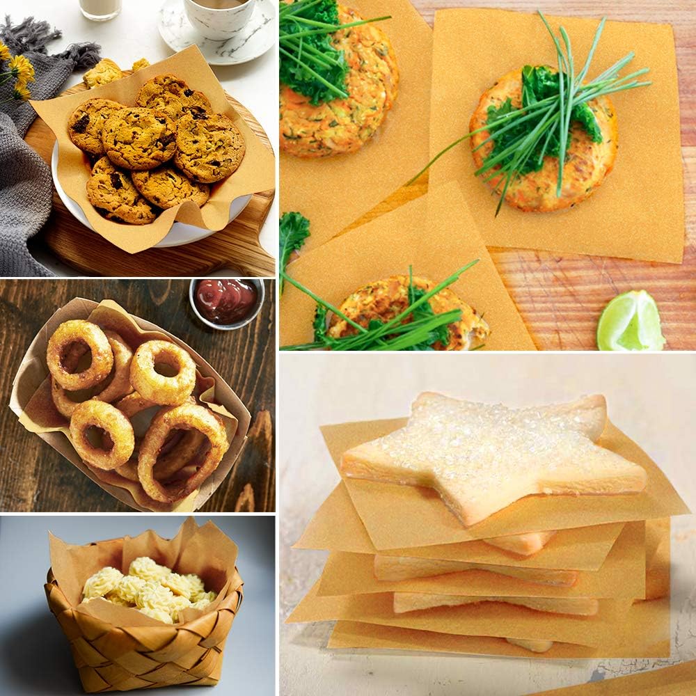 200 Count Unbleached Parchment Paper Squares 6