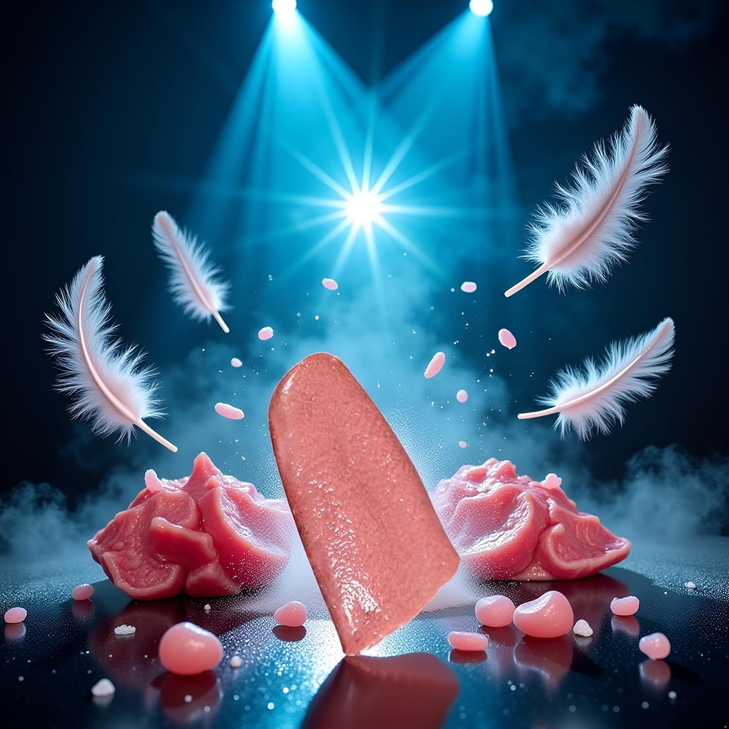 Realistic Fake Tongue，Horrific Tongue Prop, Adult Magic Performance Prop Tool, Mentalism Magic for Girlfriend Wedding Shows or Streets Magic Kits and Accessories Novelty and Gag - Image 5