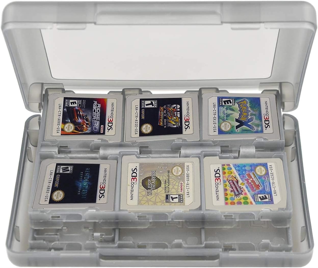 Black 26-in-1 Game Holder Case Fits up to 22 Games 2 SD Cards 2 Micro SD/TF Cards and 2 Stylus Pens for NEW 3DS / 3DS XL / 3DS LL - Image 5