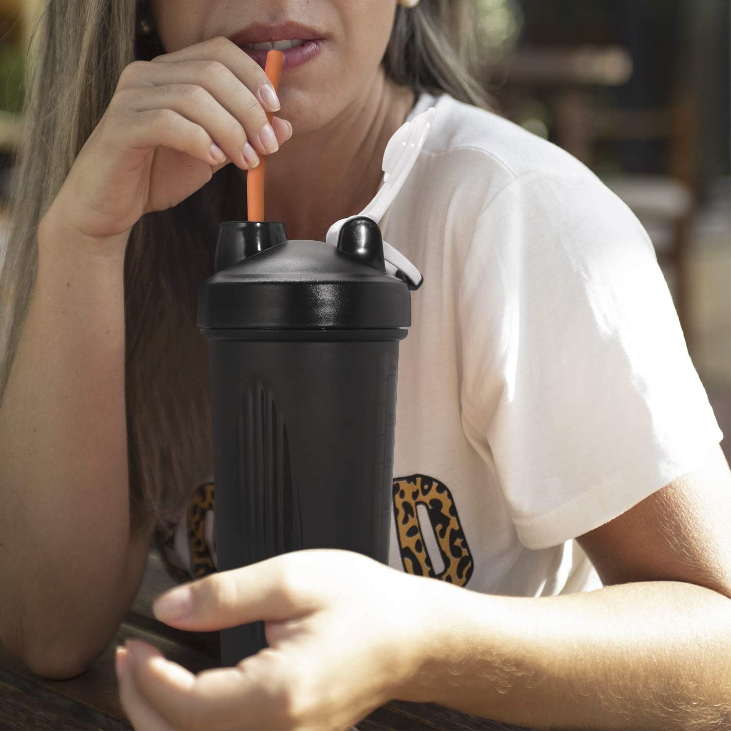 Reusable Silicone Straws, Long Flexible Silicone Drinking Straws with Cleaning Brushes for 30 oz Tumblers - 10 Pieces - BPA-Free - No Rubber Taste - Image 7