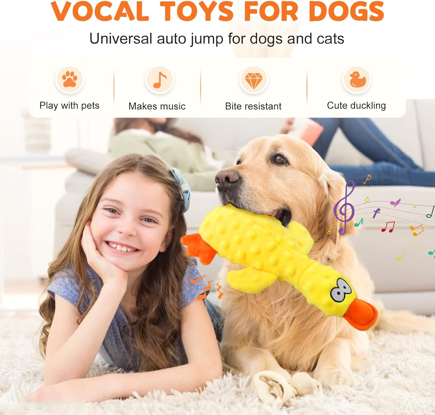 Smart Interactive Cat Toy Ball with Auto Obstacle Avoidance, 2 Mode Rolling Rechargeable to Relieve Boredom, Quiet Durable for Indoor Cats (Yellow) Yellow - Image 2
