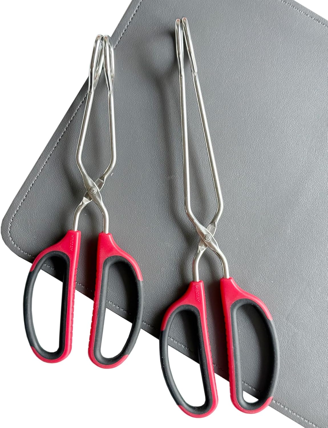 Stainless Steel Scissor Tongs 10-Inch and 12-Inch Set, Set of 2 - Image 8