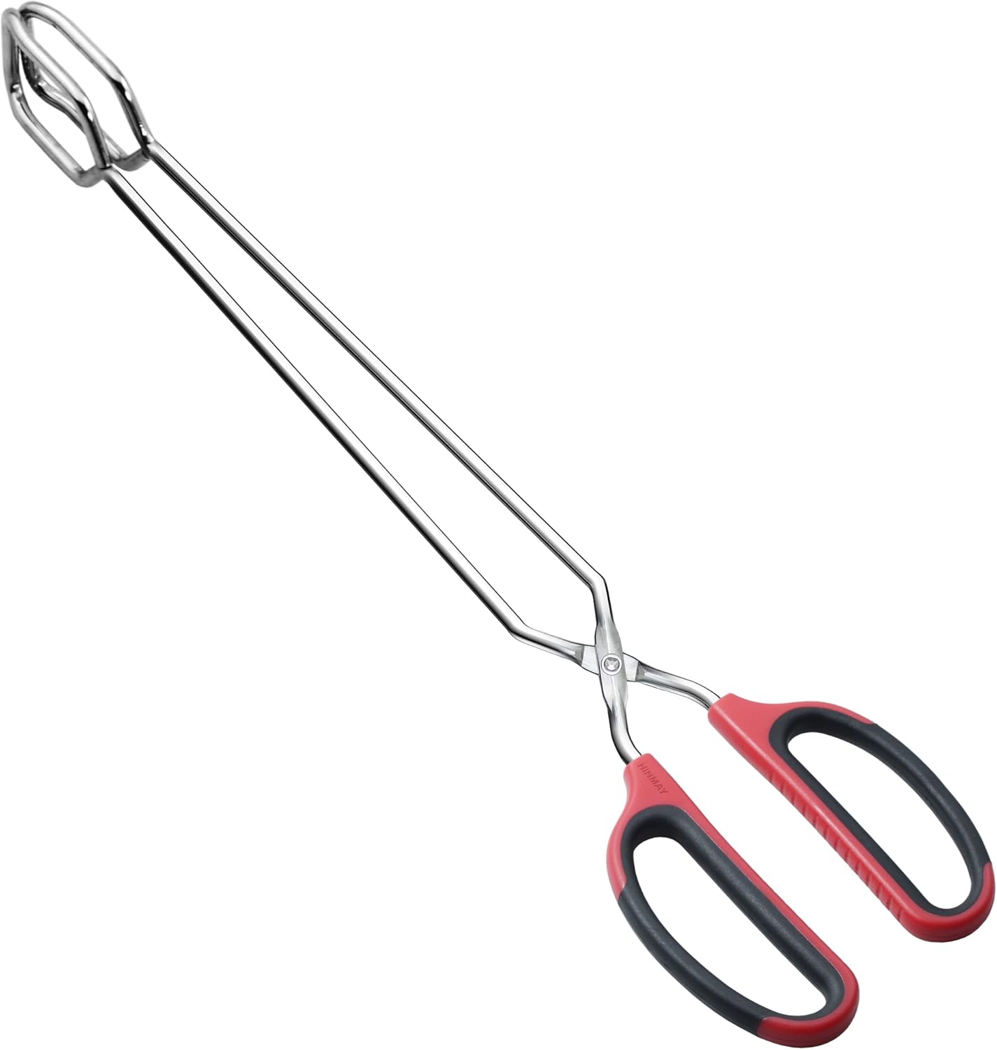 Extra Long Scissor Tongs 16-Inch Stainless Steel Barbecue Grilling Tongs - Image 1