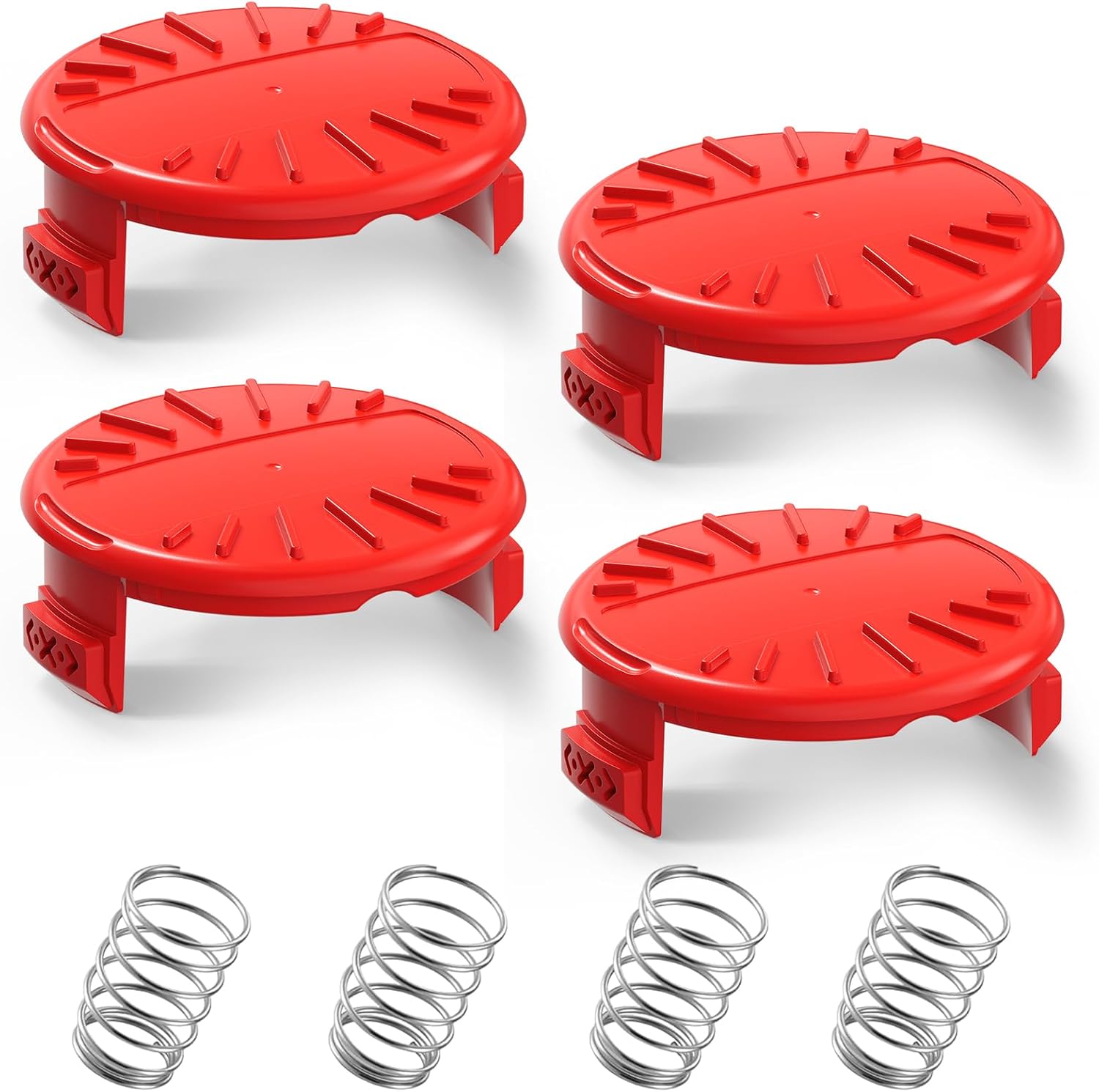 4 Pcak CMZST120SC String Trimmer Spool Cap Compatible with Craftsman Weed Wacker, Weed Eater Covers Parts Fit for Craftsman CMCST910 Series, CMCST910, CMCST910M, CMCST910M1 - Image 1