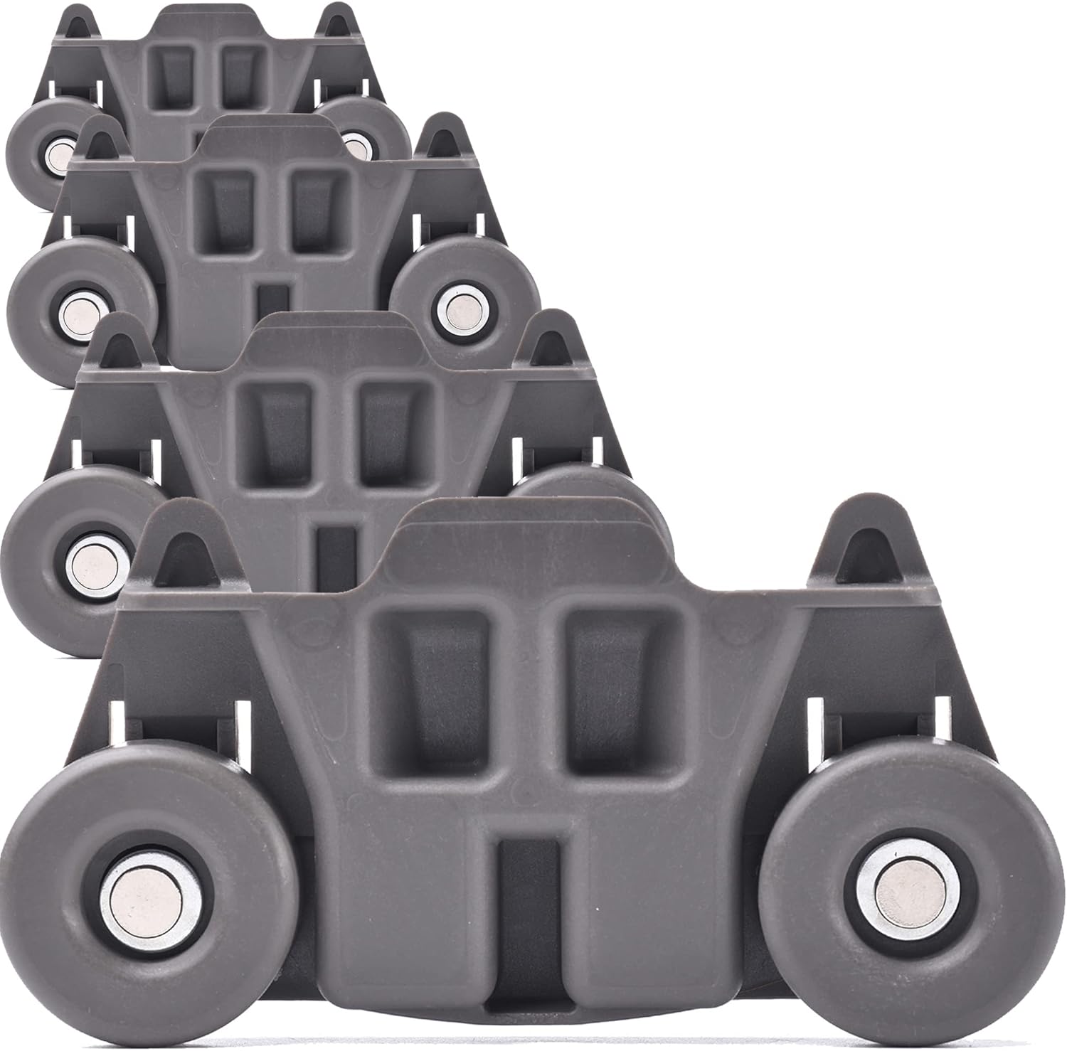 (4-pack) W10195416 NEW UPGRADED Replacement Part for Lower Dishwasher Wheel – Compatible with GE/Whirlpool/Kenmore - AP5983730, W10195416V, W10105417, PS11722152, W10195416VP - Image 1