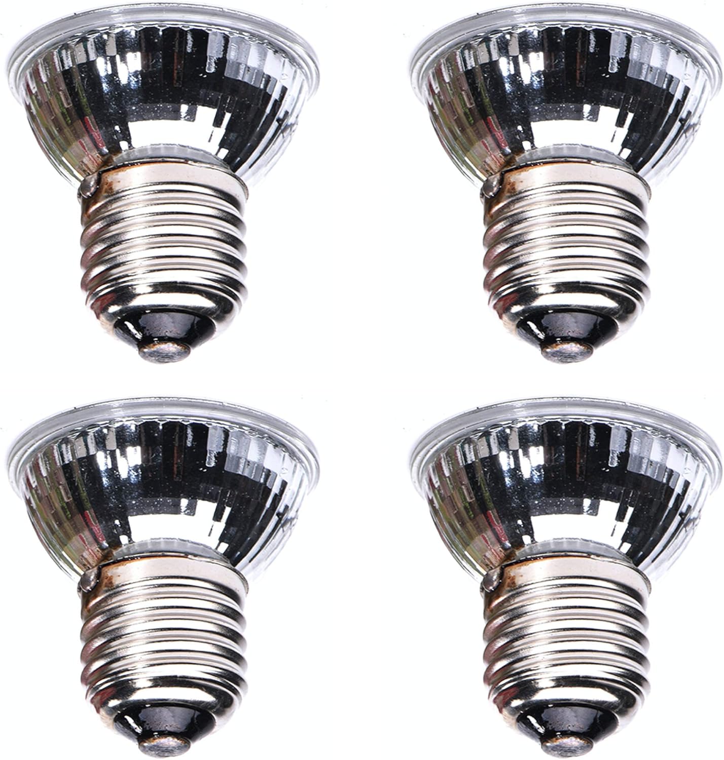 4-Pack 75W UVA+UVB Bulbs | Heat and Light for Reptiles and Amphibian Tanks, Terrariums and Cages | Works with Various Lamp Fixtures - Image 5