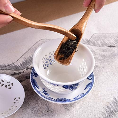 Silicone Tea Infuser, 4 Pack Loose Leaf Tea Filter Bags Strainer with Spoon - Image 4