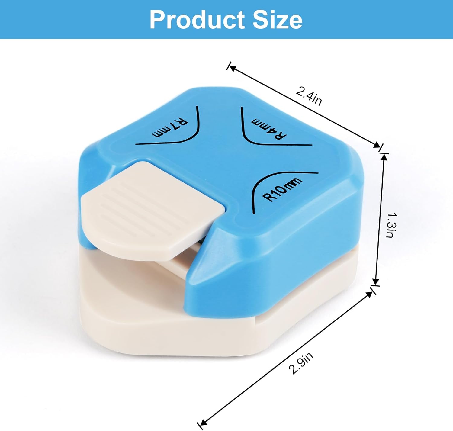 6 Pack Silicone Soda Can Cover Lids, Reusable Soda Can Lids Beer Can + Paper Corner Rounder Punch, Corner Punch Corner Cutter - Image 6