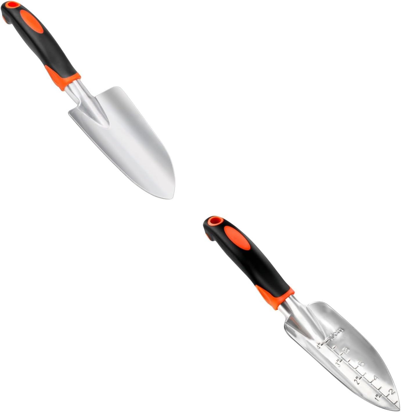 Garden Shovel Garden Hand Trowel, Heavy Duty Hand Shovel with Ergonomic Handle + Garden Shovel Trowel Garden Tool with Measurement Mark, Heavy Duty Gardening Shovel Hand Tools - Image 1