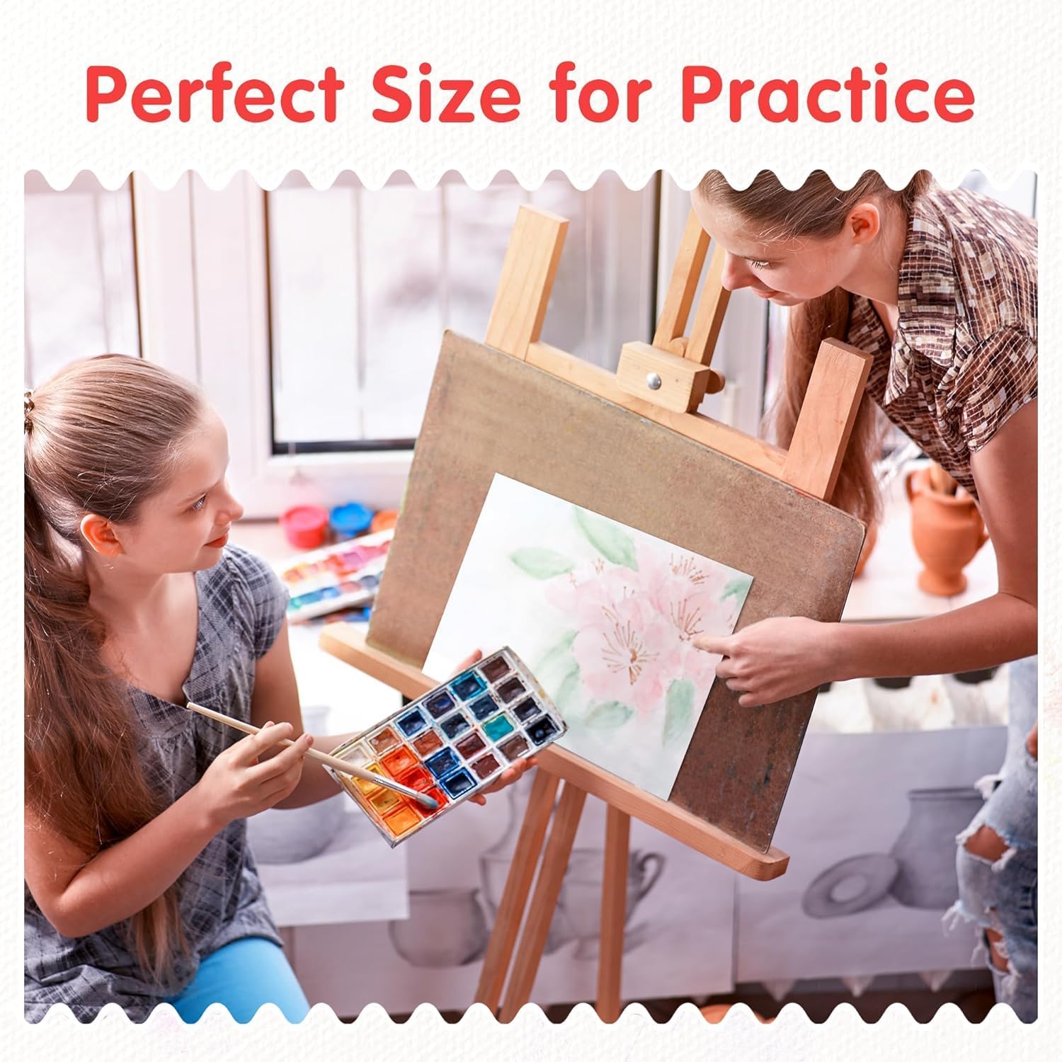 Canvas Boards for Painting 5x7 Inch, Super Value 24 Pack Mini Canvases, White Blank Canvas Panels, 100% Cotton Primed, Painting Art Supplies - Image 5